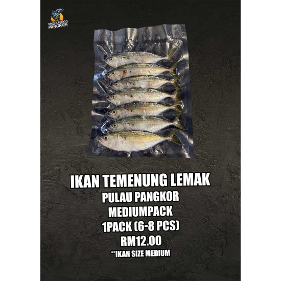 Ikan Temenung Lemak Pulau Pangkor Medium Pack